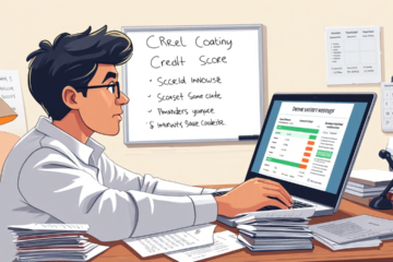 Imagen que ilustra cómo mejorar el score de crédito para obtener un préstamo personal.