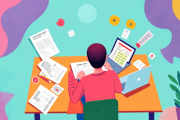 Infografía sobre cómo obtener un préstamo de manera efectiva, incluyendo pasos y documentos necesarios.