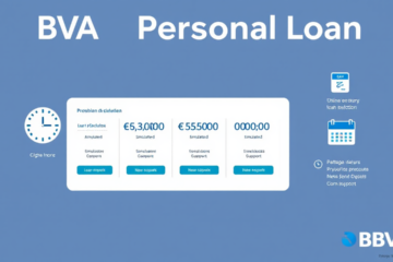 Imagen ilustrativa sobre el Préstamo Personal de BBVA con información sobre financiación y condiciones.