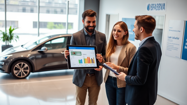 Imagen representativa del Préstamo Vehicular de BBVA.