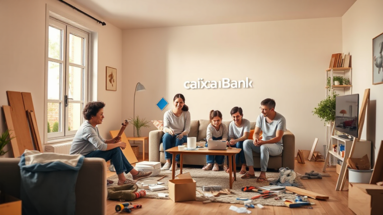 Préstamo para reformas de CaixaBank para la mejora del hogar
