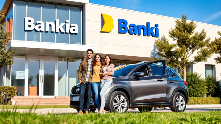 Préstamo de Vehículos de Bankia para financiar tu coche o moto.