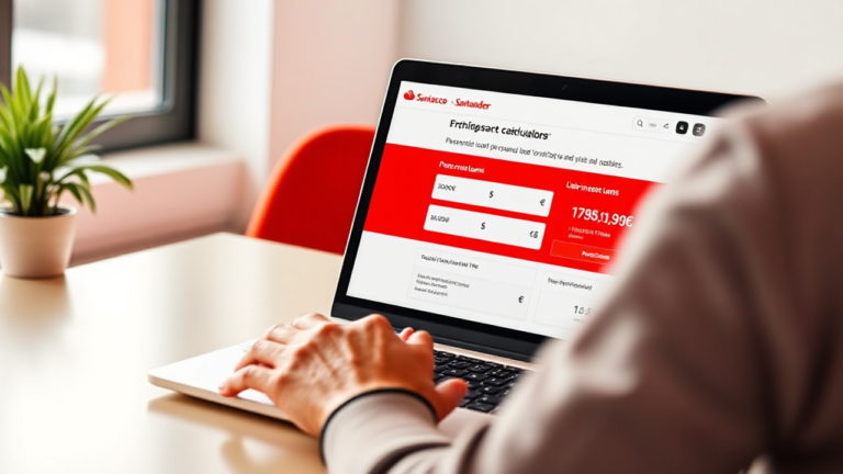 Imagen relacionada con el Préstamo Personal de Banco Santander, destacando sus características y beneficios para los usuarios.