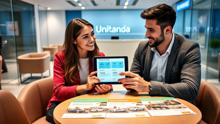 Imagen que representa el Préstamo Personal de Unicaja Banco, una solución financiera para proyectos personales.