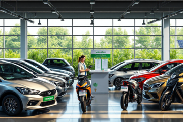 Imagen de un coche nuevo financiado por Unicaja Banco