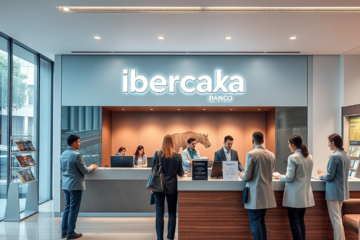 Servicios financieros de Ibercaja Banco en atención al cliente.