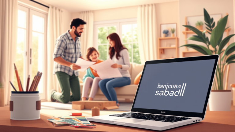 Imagen destacada sobre el préstamo para reformas de Banco Sabadell, mostrando opciones de financiamiento para mejorar tu hogar.