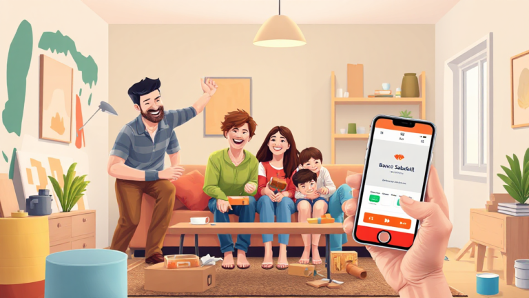 Imagen que ilustra el Préstamo para Reformas de Banco Sabadell, ideal para transformar tu hogar.