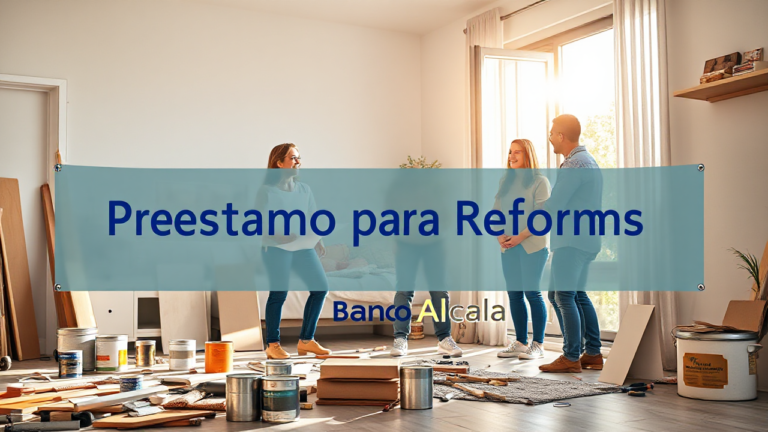 Imagen de un hogar renovado gracias al préstamo de Banco Alcalá