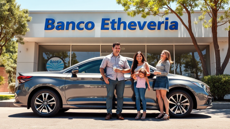 Préstamo Vehicular de Banco Etcheverría para financiamiento de automóviles