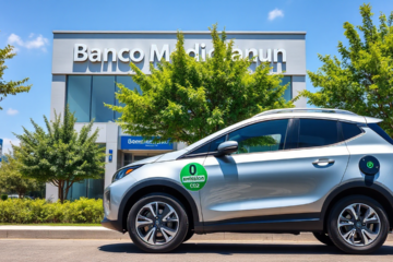 Préstamo Vehicular Banco Mediolanum para adquirir vehículos eléctricos e híbridos.