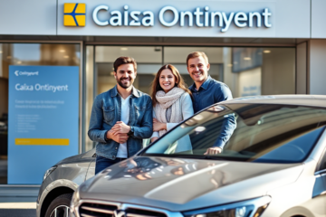 Imagen informativa sobre el Préstamo de Vehículo de Banco Caixa Ontinyent para la compra de un coche.