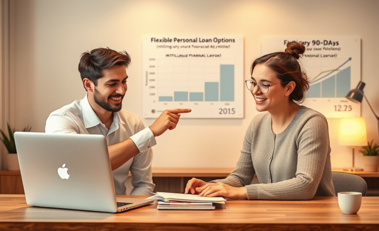 Imagen representativa de un Crédito Personal Flexible con carencia para ayudar a los prestatarios a iniciar sus pagos.
