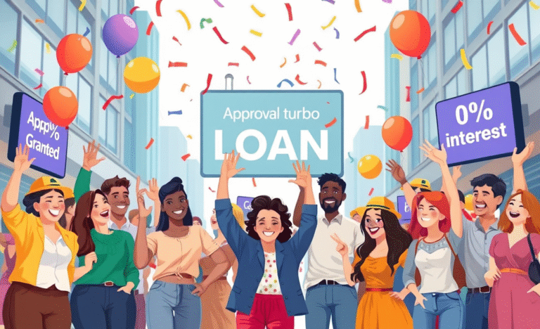 Información sobre el Crédito Personal Turbo y su aprobación automática con tasa cero IOF.