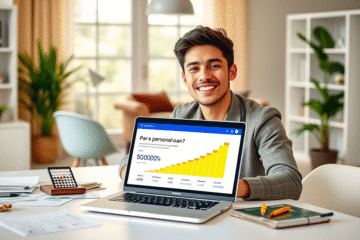 Imagen representativa del Préstamo Personal Ultrarrápido con límite de hasta 50 mil R$.