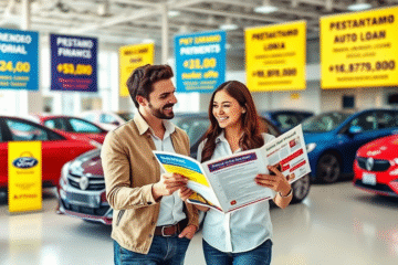 Imagen que ilustra el concepto de préstamo automotriz con plazo ampliado y beneficios para los compradores de vehículos.