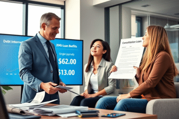 Imagen representativa de un crédito para liquidar deudas y fusionar cuotas con intereses reducidos.