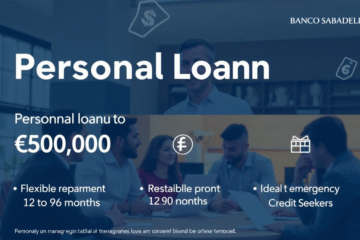 Imagen representativa del Préstamo Personal del Banco Sabadell, ideal para quienes buscan un crédito emergente.