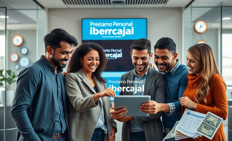 Préstamo Personal Ibercaja para cubrir urgencias económicas de manera flexible y accesible.