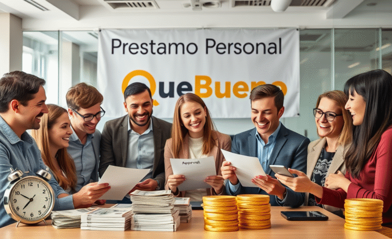 Imagen ilustrativa sobre el Préstamo Personal QuéBueno y sus beneficios para créditos inmediatos.