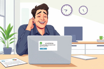 Imagen que representa un préstamo personal rápido para emergencias financieras.